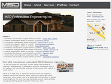 Tablet Screenshot of msdpe.com